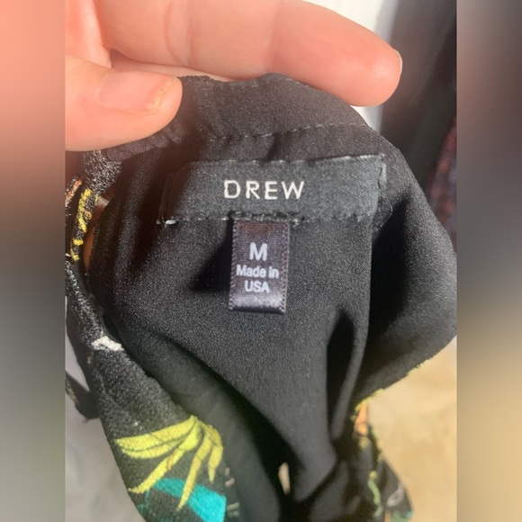 DREW Sleeveless Strappy Tropical Print Blouse NWT​ - Picture 6 of 7